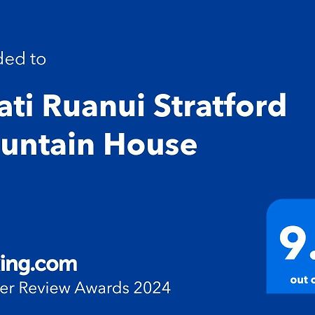 ホテル Ngati Ruanui Stratford Mountain House エクステリア 写真